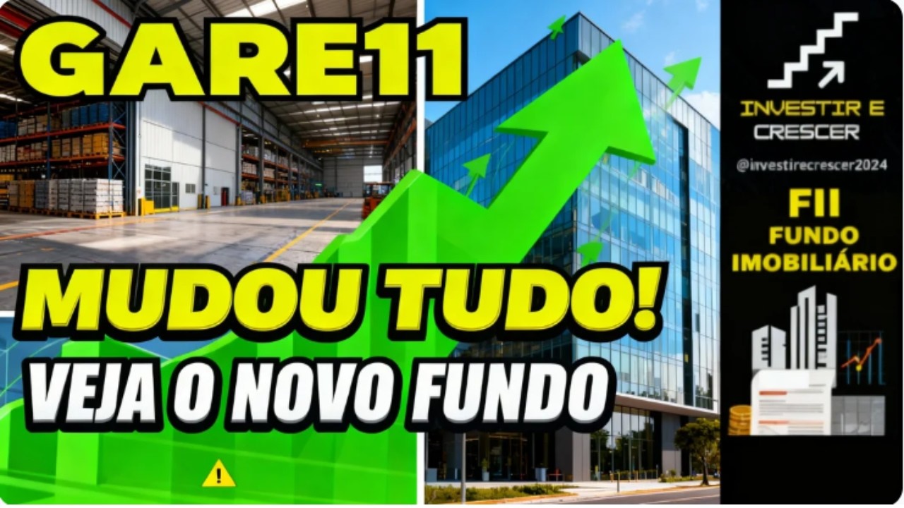 GARE11: ANÁLISE DESSE FII, DIVIDENDOS E RISCOS.