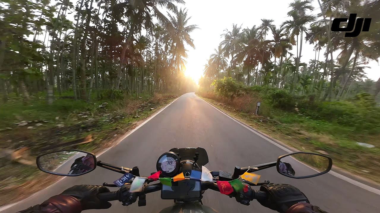 Ride to Uttari Betta (Huthri Betta) 🌄 | Kawasaki Ninja Spotted! 🏍️💨 | TVS Ronin | DJI Action 2