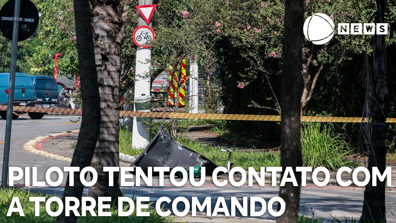 Saiba como foi a conversa entre o piloto e a torre de comando