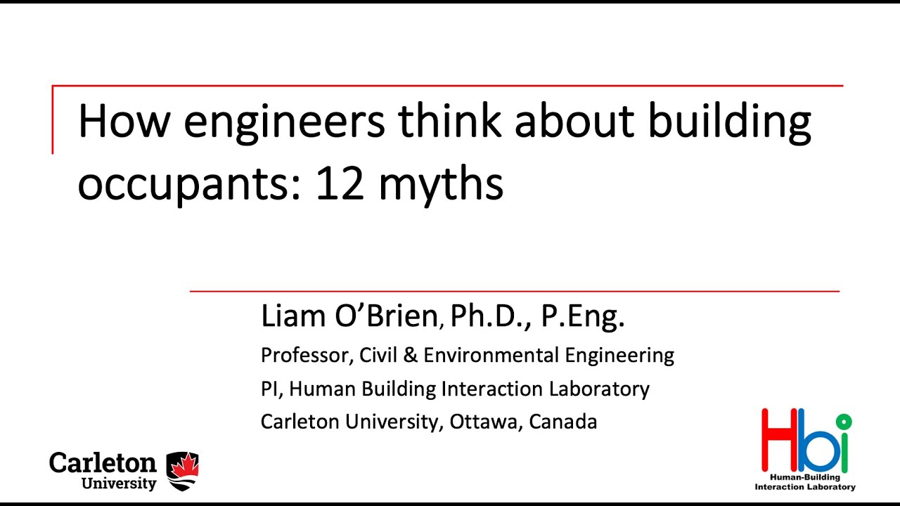 How engineers think about building occupants