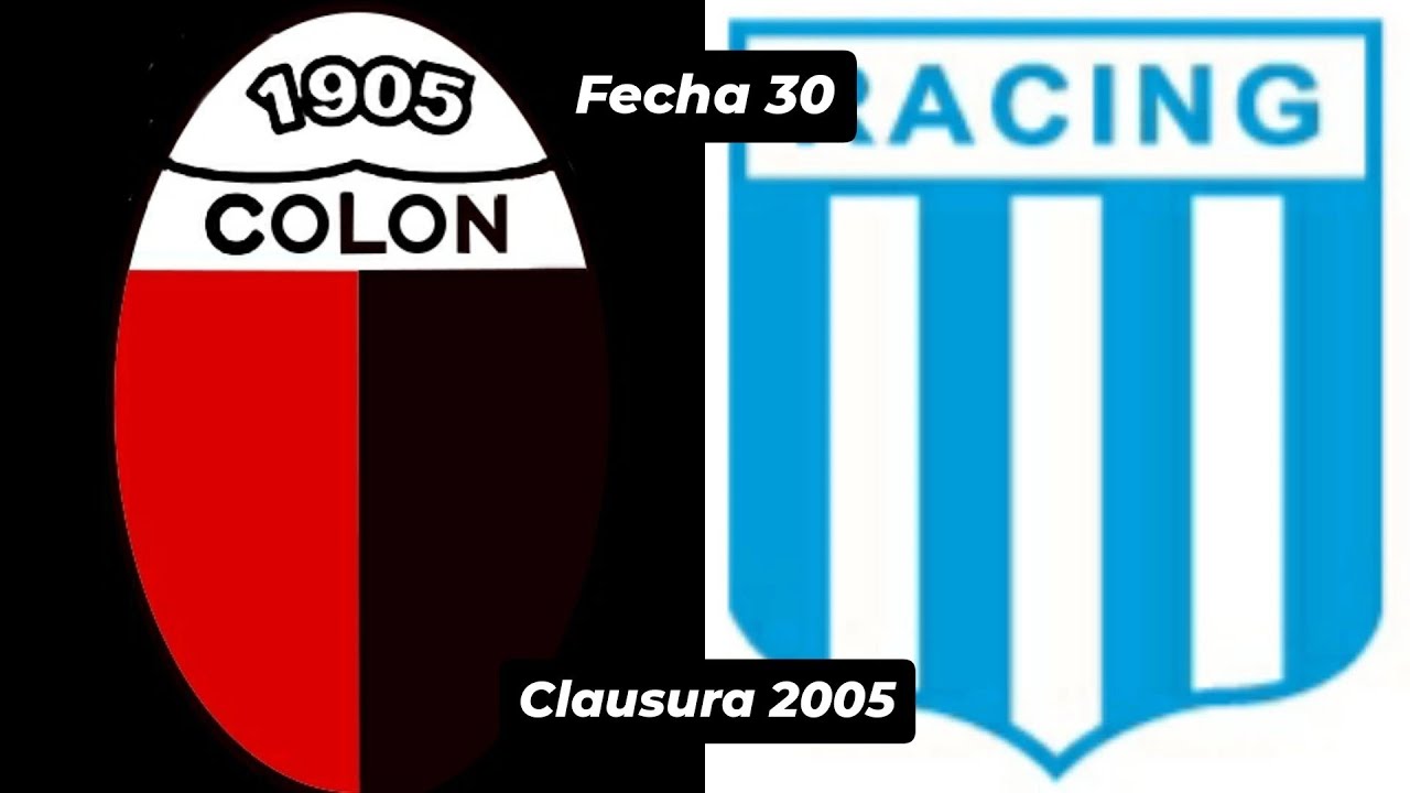 PES 6 ( Fecha 30 - Colon vs Racing ) Clausura 2005 con Racing 