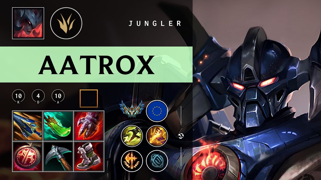 Aatrox Jungle vs Nunu & Willump - EUW Challenger Patch 26.03