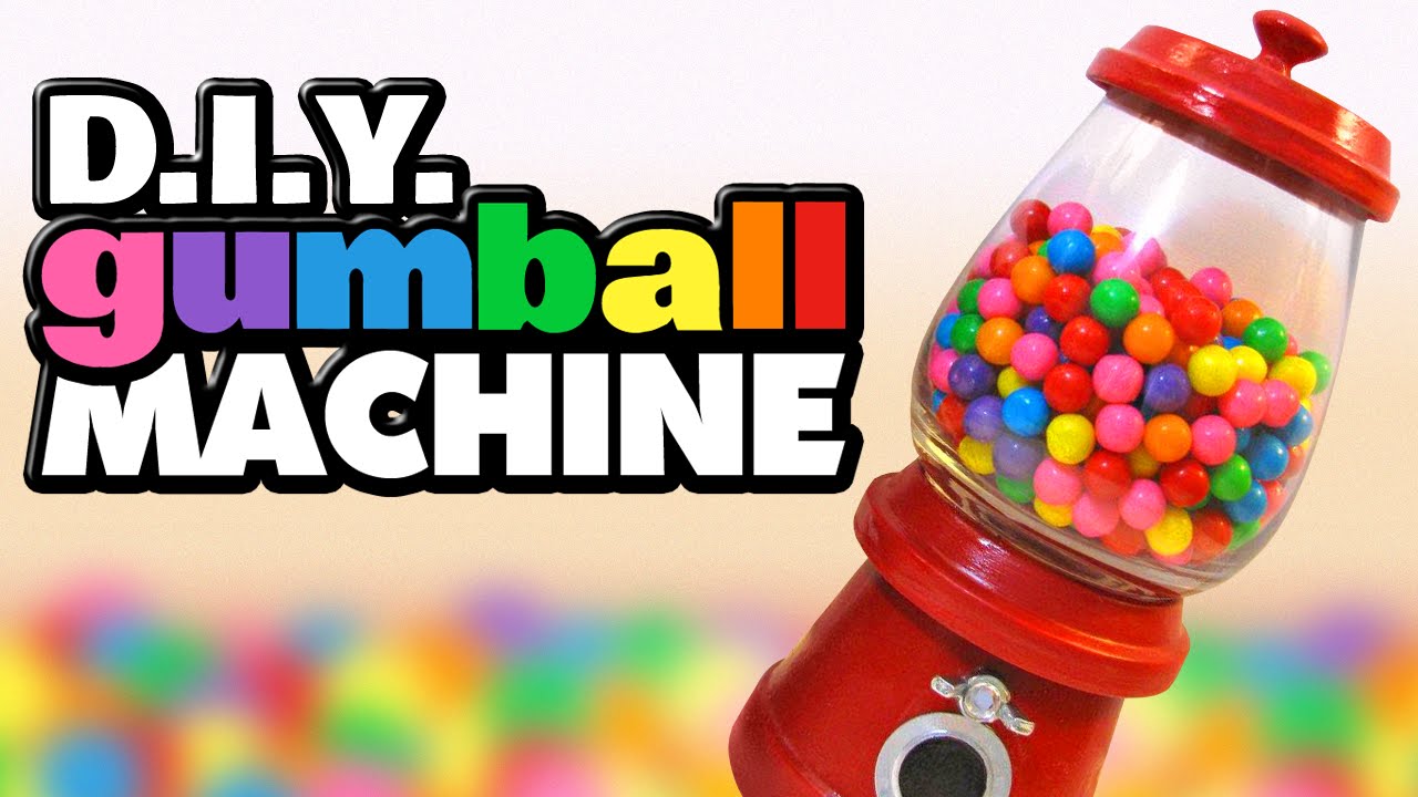 How To Make A Gumball Machine - DIY Decoration