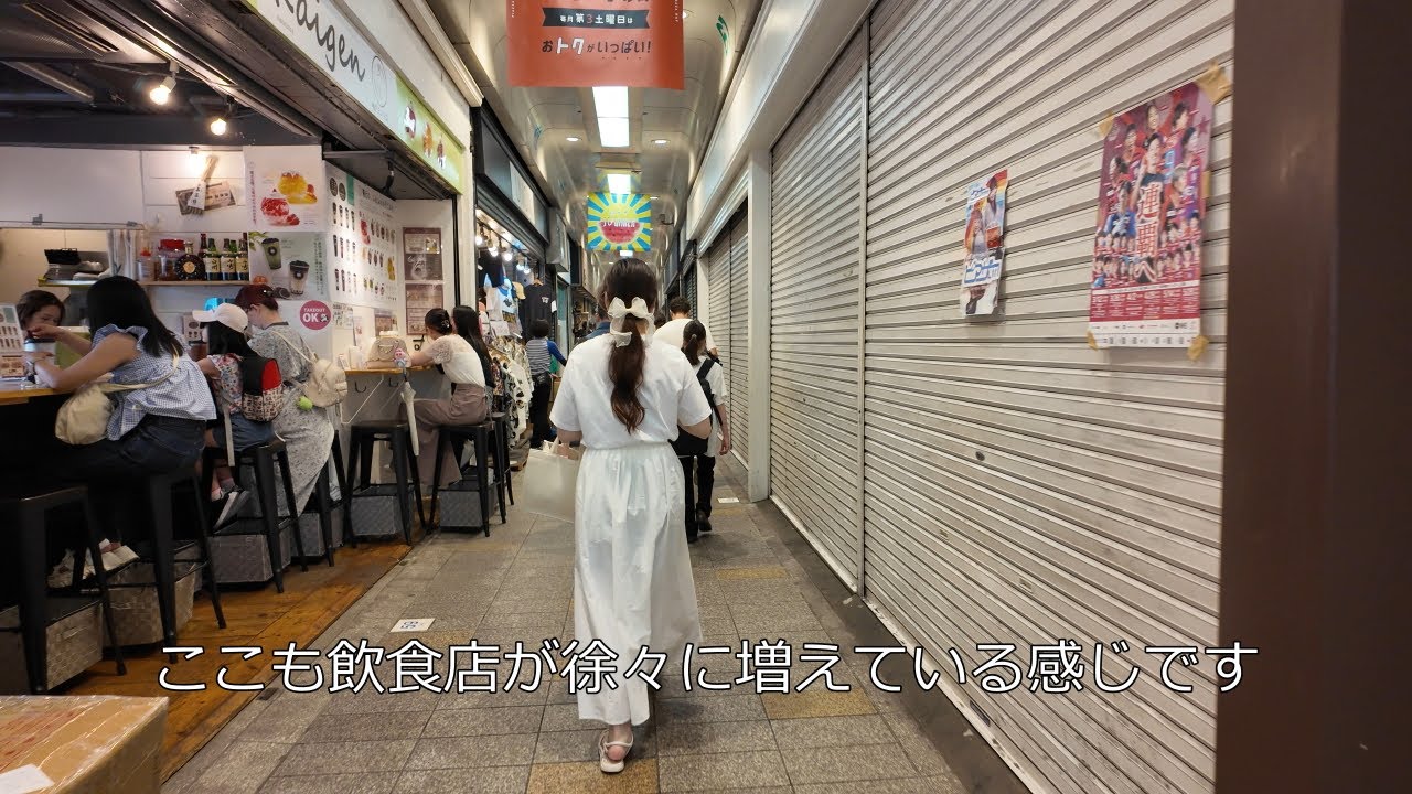 神戸 三宮高架下商店街から元町駅西口まで歩き撮り(2024年)