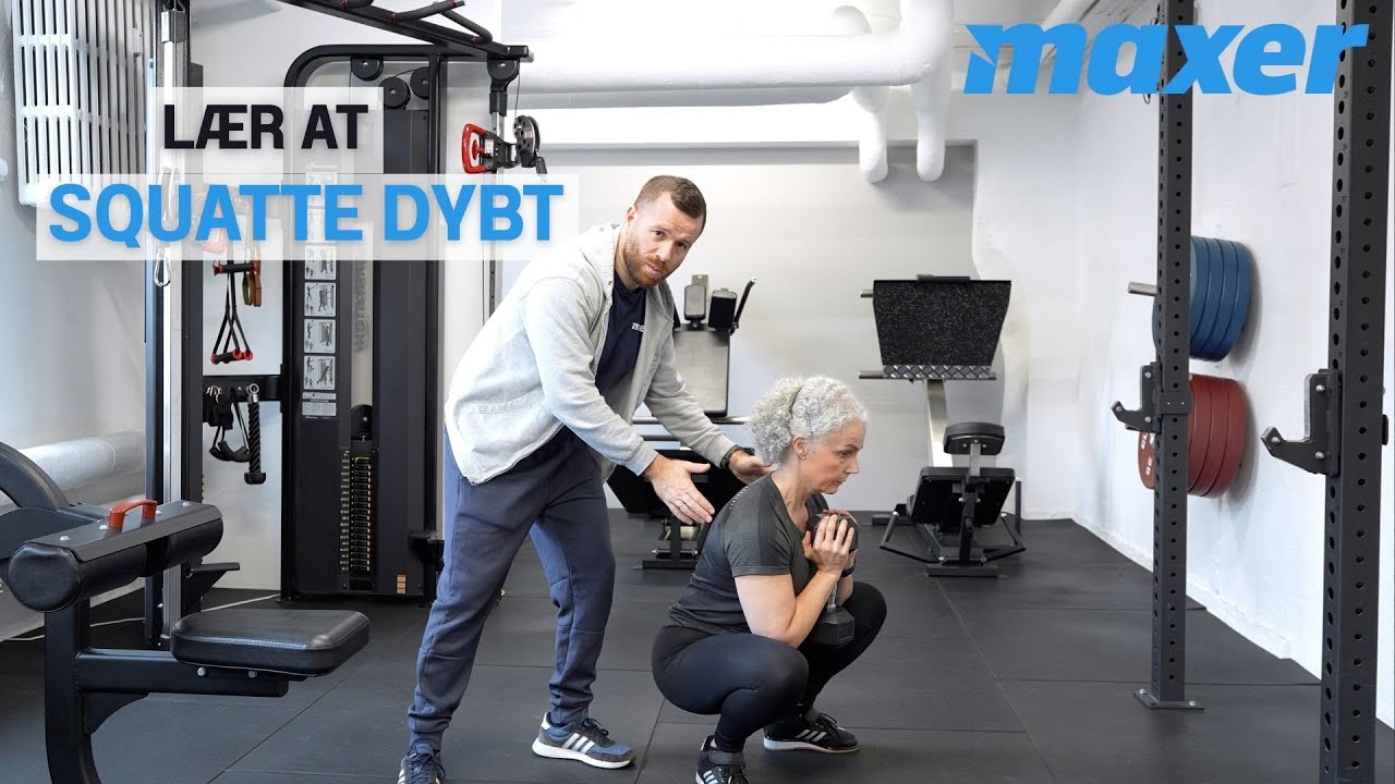 Kan du ikke squatte dybt? Lær at squatte dybt med 3 effektive øvelser og teknikker