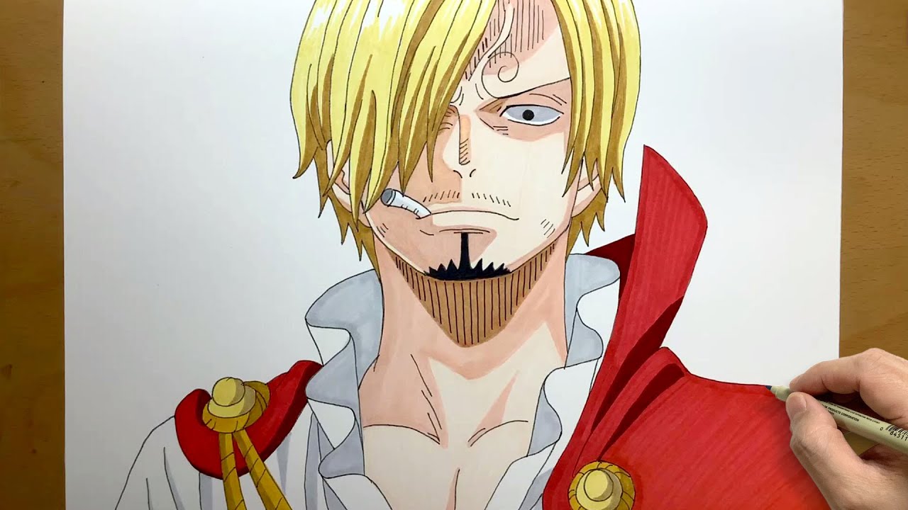 How to Draw Sanji from onepiece | step by step | onepiece | draw anime | Sanji