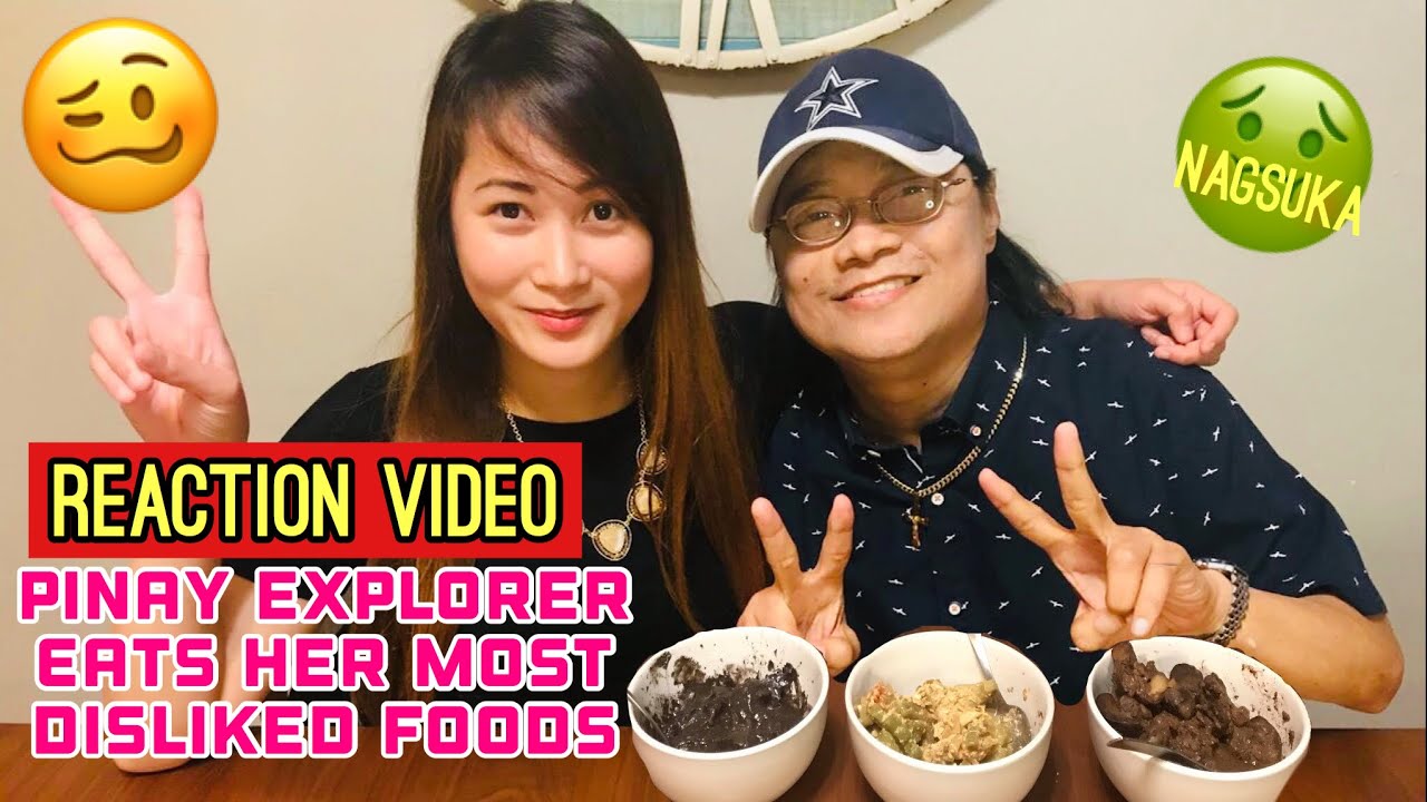 Vlog 26 | PINAY EXPLORER EATS HER MOST DISLIKED FOODS | TRYING FOODS I’VE NEVER LIKED | REACTION VID