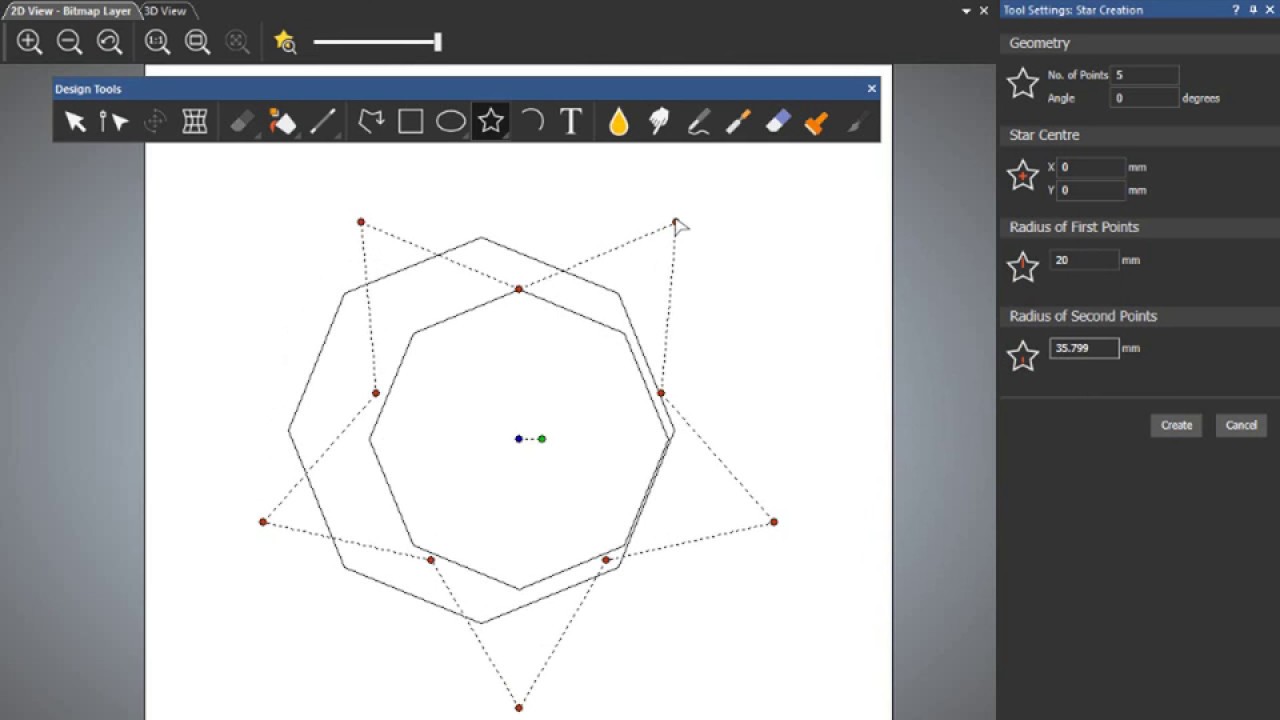 04- Comprendiendo la barra de diseño de artcam parte 2 CAD CAM