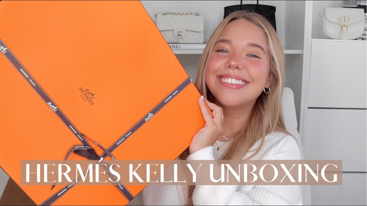 HERMÈS KELLY BIRTHDAY UNBOXING 🍊  | THE PERFECT KELLY 28 HAS BEEN  FOUND!!