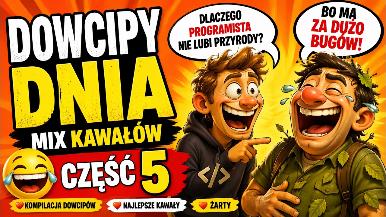 Dowcipy Dnia 🧡 Mix Kawał&oacute;w 🧡 Część 5 🧡 Kompilacja Dowcip&oacute;w 🧡 Najlepsze Kawały 🧡 Żarty