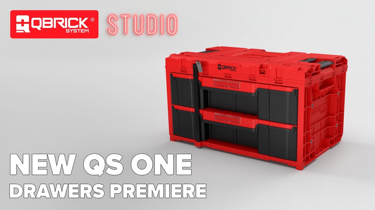 Najbardziej oczekiwana premiera. Szuflady w Qbrick System ONE - QBRICK STUDIO - odcinek 151