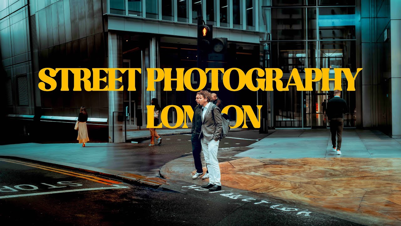 Relaxing 28 Minutes of POV Street Photography in London (4K MOODY POV)
