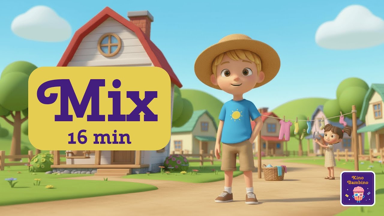Las Aventuras de Goyo – Mix de Canciones Infantiles | Kino Bambino 🚶‍♂️🚜❄️