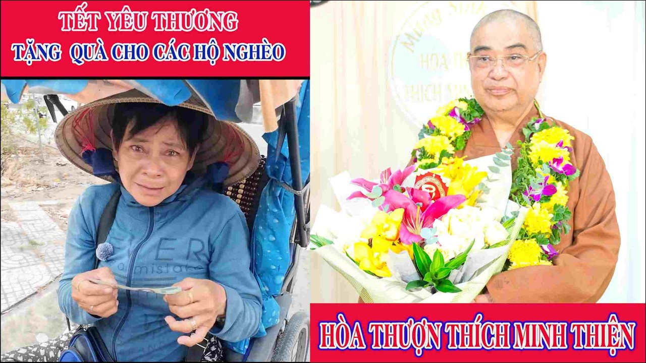 P6 Tết yêu Thương Hòa Thượng Hòa Thượng Thích Minh Thiện Tặng Quà Các Hộ Nghèo Ở Cần Thơ