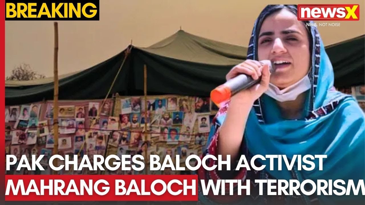 Pakistan Charges Baloch Activist Mahrang Baloch With Terrorism, Sedition, and Murder | NewsX