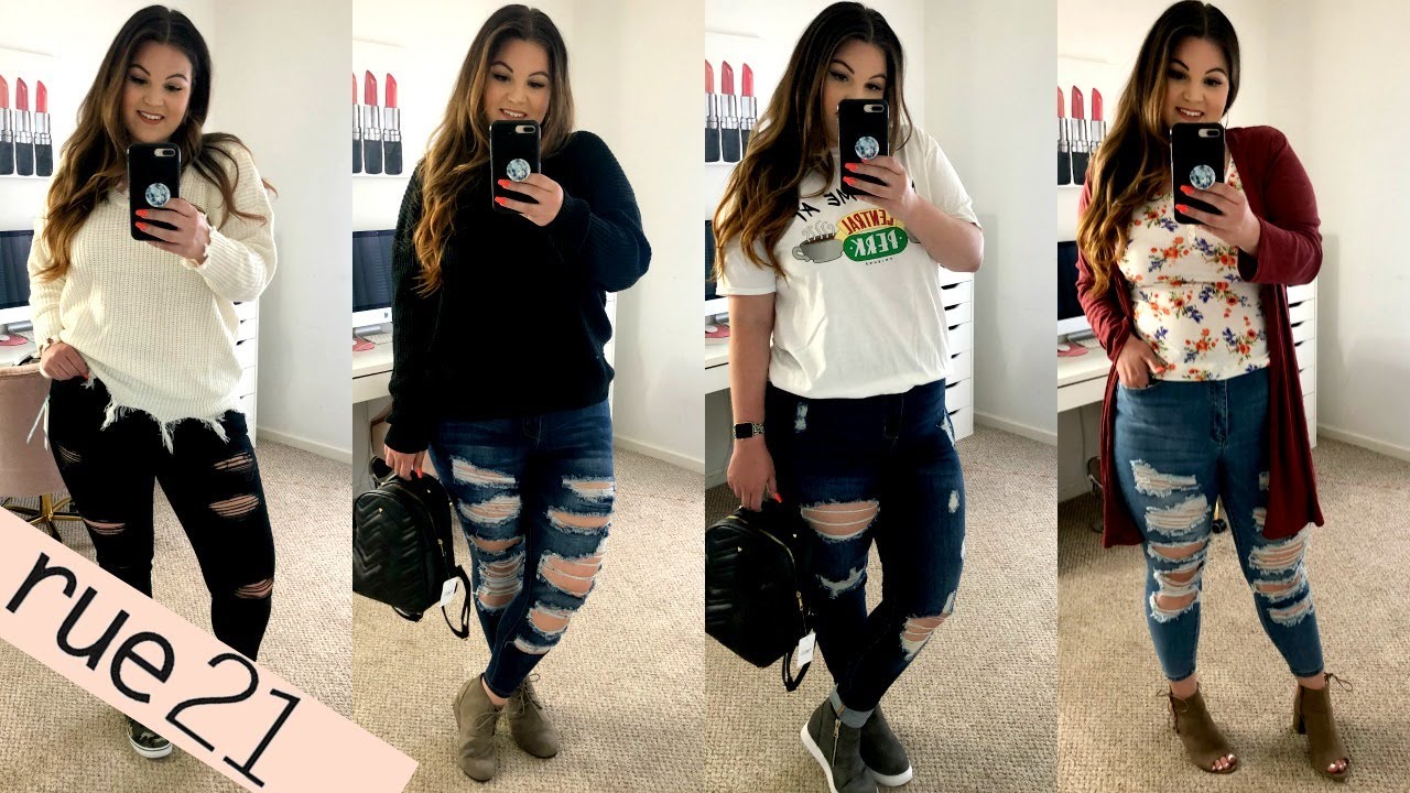 RUE21 PLUS FALL TRY ON HAUL | Kelly Elizabeth