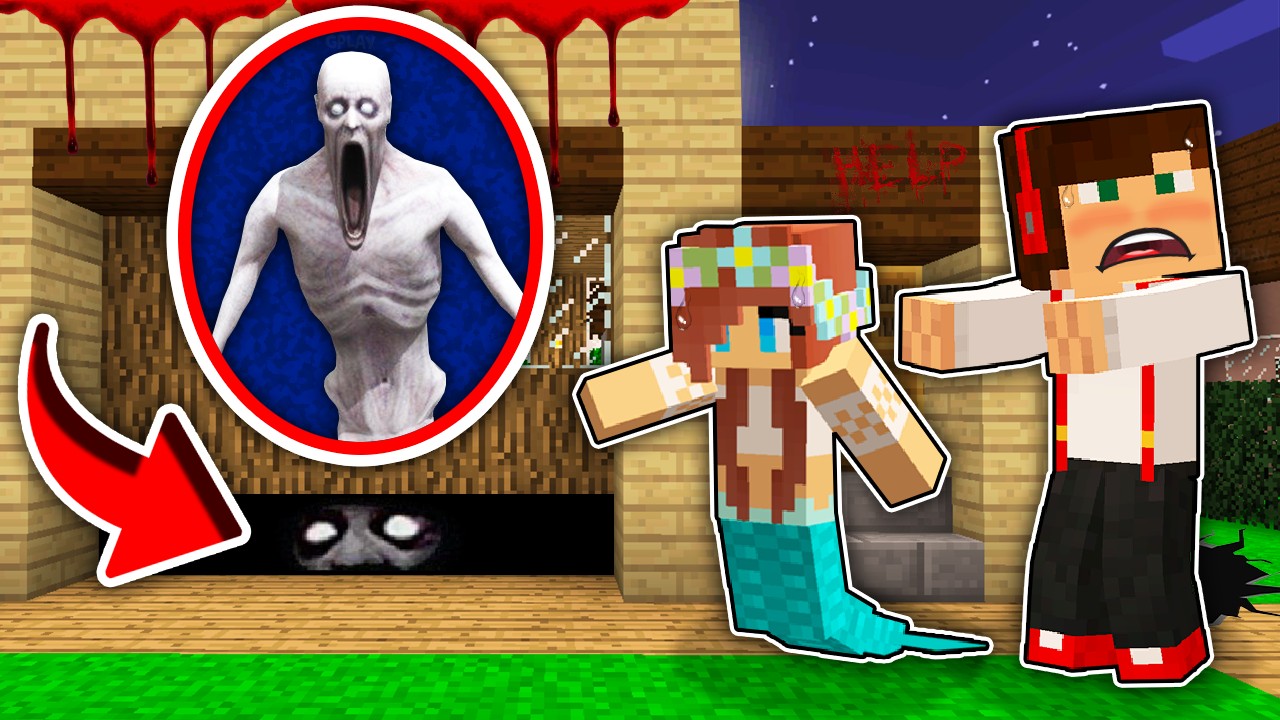 NAJGORSZY POTWÓR NA KTÓREGO NIE MOŻNA PATRZEĆ W MINECRAFT?! GPLAY & LUMI