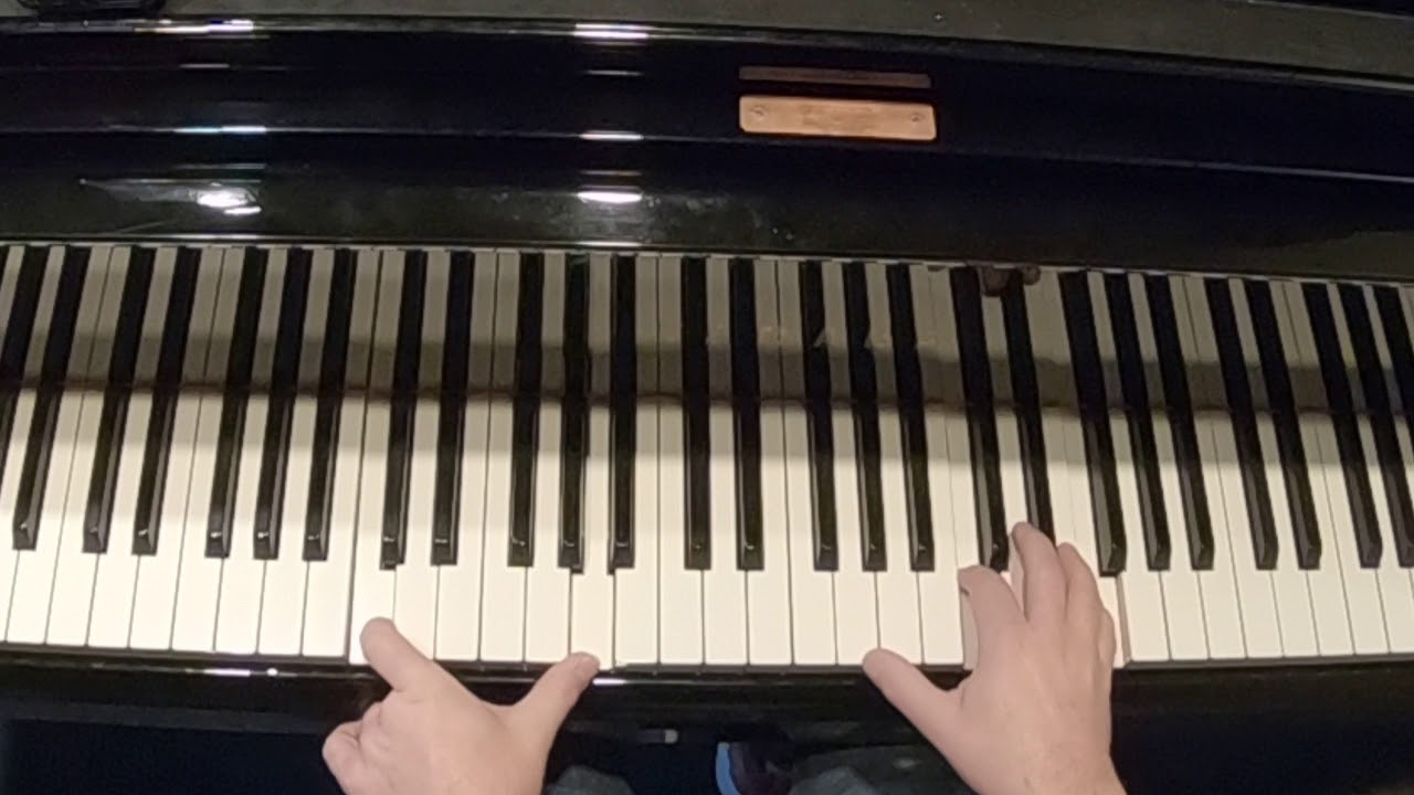 Near the Cross Video 1 of 2 (Key: F) Piano Solo; 3/8/19