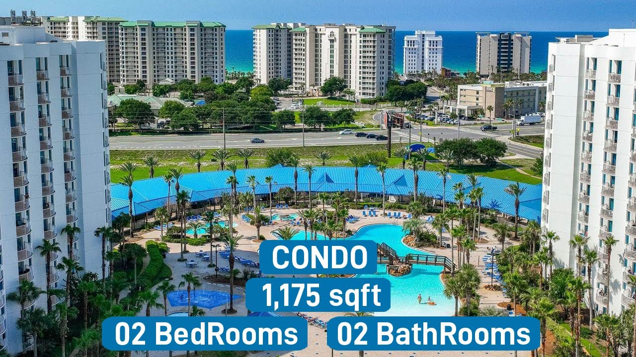 Destin Florida Condo Tour - Inside a $395K Resort-Style 2-Bedroom Condo