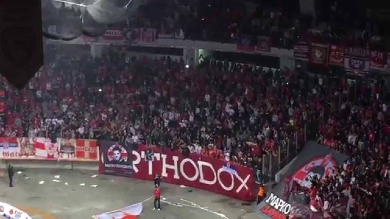 OLYMPIACOS - RED STAR - GATE 7 - DELIJE - GREECE 12-12-14 by Gavrilos