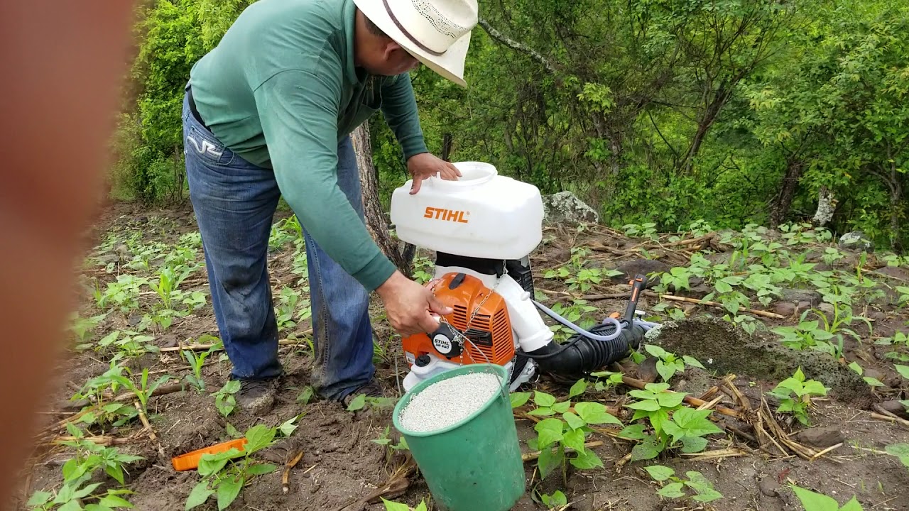 STIHL SR 450 Fumigadora liquido y granulados solidos Sprayer