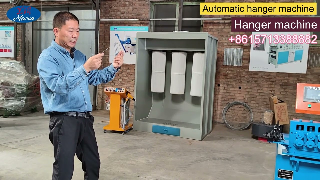 Clothes Hanger Production Line/ Laundry Hanger Manufacturer/ Steel wire hanger making machine