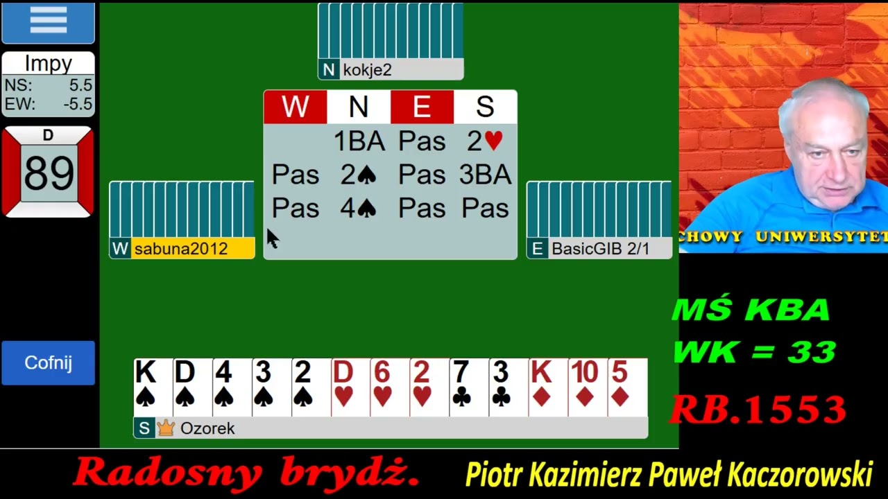 Radosny Brydż RB.3013