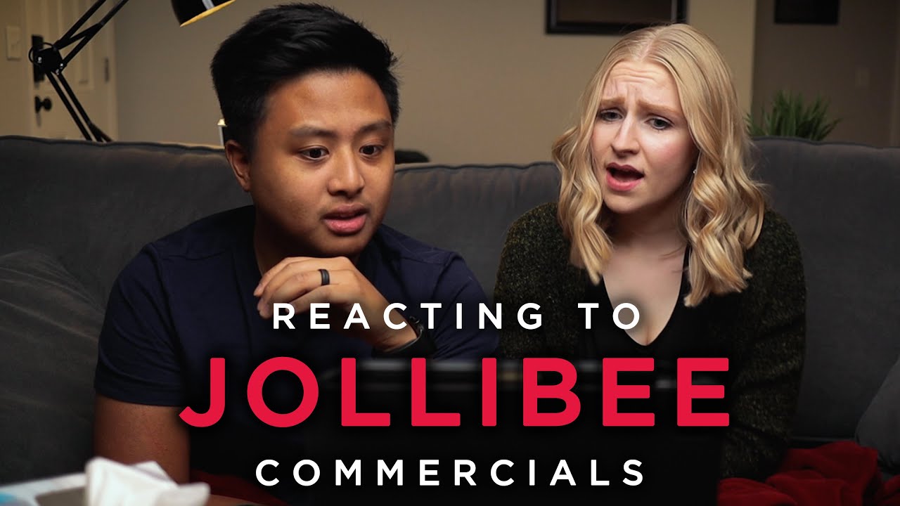 Reacting to Jollibee Commercials - Filipino American Couple - Choice | Vow | Proposal