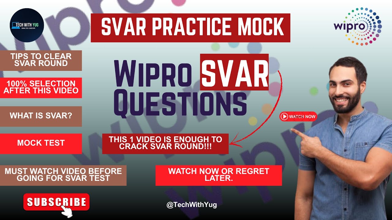 How I Cracked the Wipro SVAR Test – This One Secret Made All the Difference