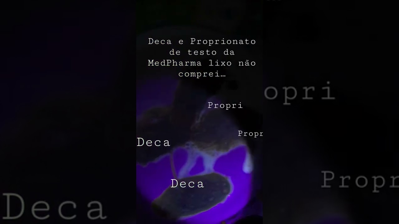 MedPharma an&aacute;lise Deca e proprionato de testosterona 👎👎👎👎👎