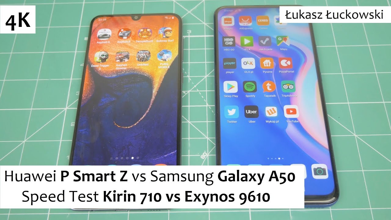Huawei P Smart Z vs Samsung Galaxy A50  ❗❗❗ | Speed Test | Kirin 710 vs Exynos 9610