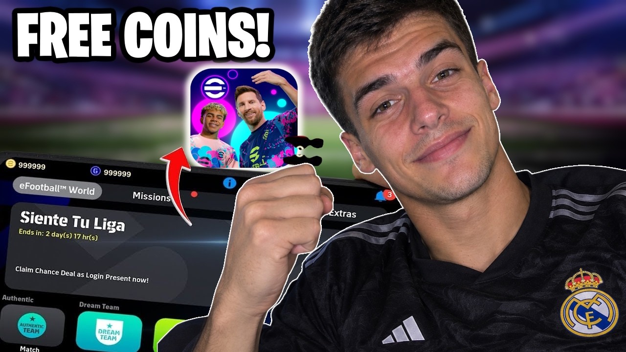 eFootball Mobile Hack/MOD - How To Get Coins and GP in eFootball 2026 - (NEW Tutorial) Works 2026!