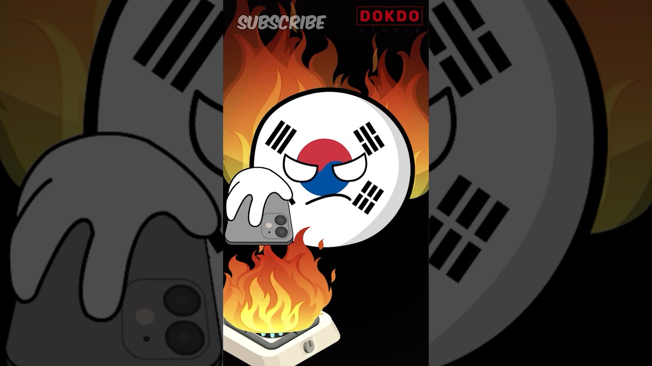 Phone battery charging competition | Battery reduction #countryballs