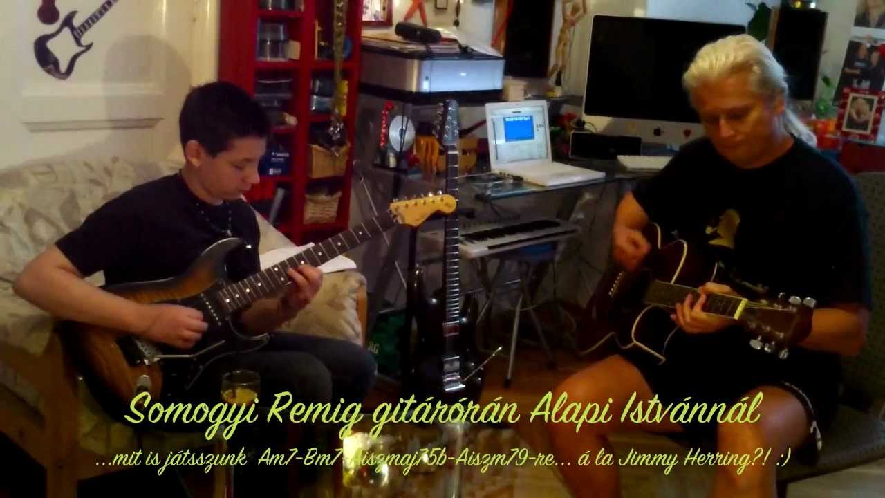 Somogyi Remig git&aacute;r&oacute;r&aacute;n Alapi Istv&aacute;nn&aacute;l 2012.09.20.