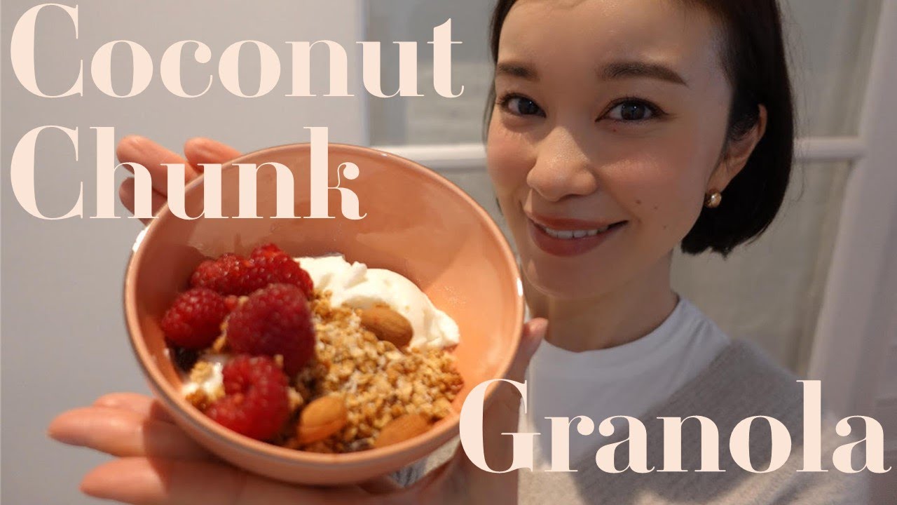 Super Healthy! Coconut Chunk Granola Recipe