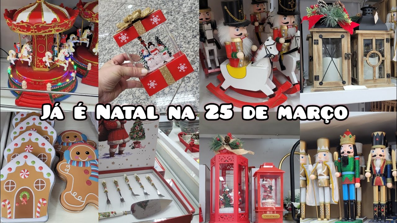 Natal 2025 ! Novidades ! Tendências !Já é Natal na 25 de março! #natal #natal2025 