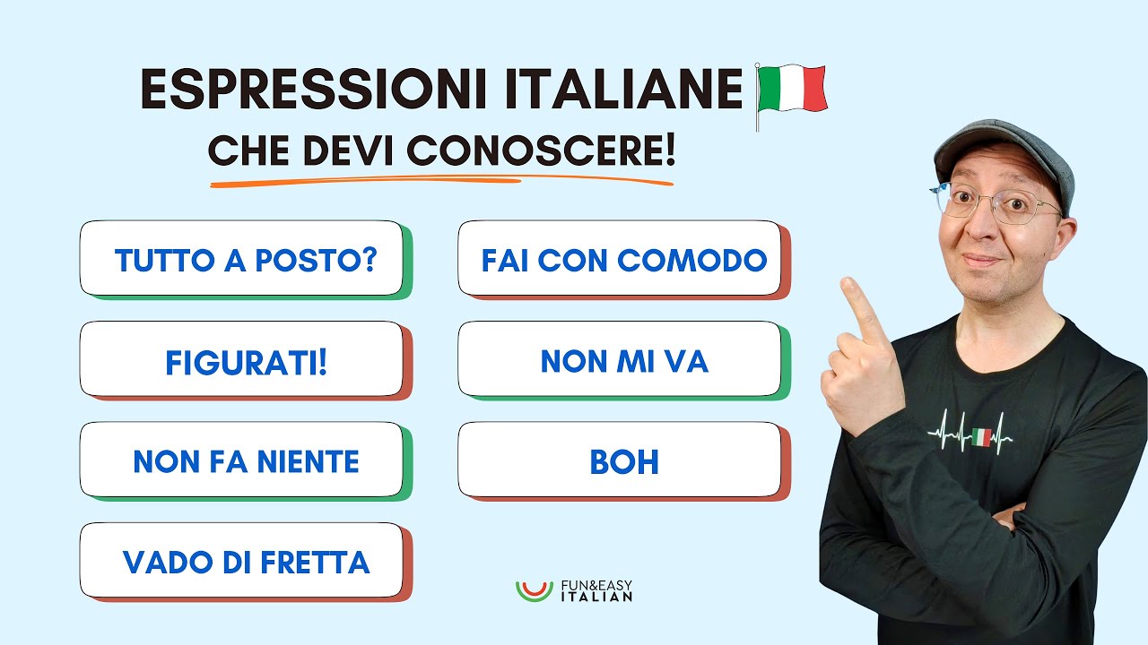 7 ESPRESSIONI ITALIANE (+ REGALO)