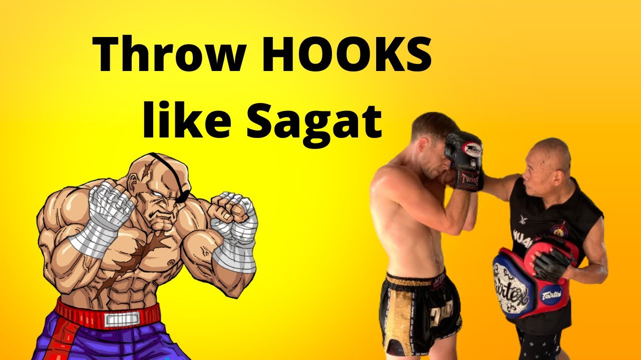 “Street Fighter” Sagat’s Powerful Hook Punches