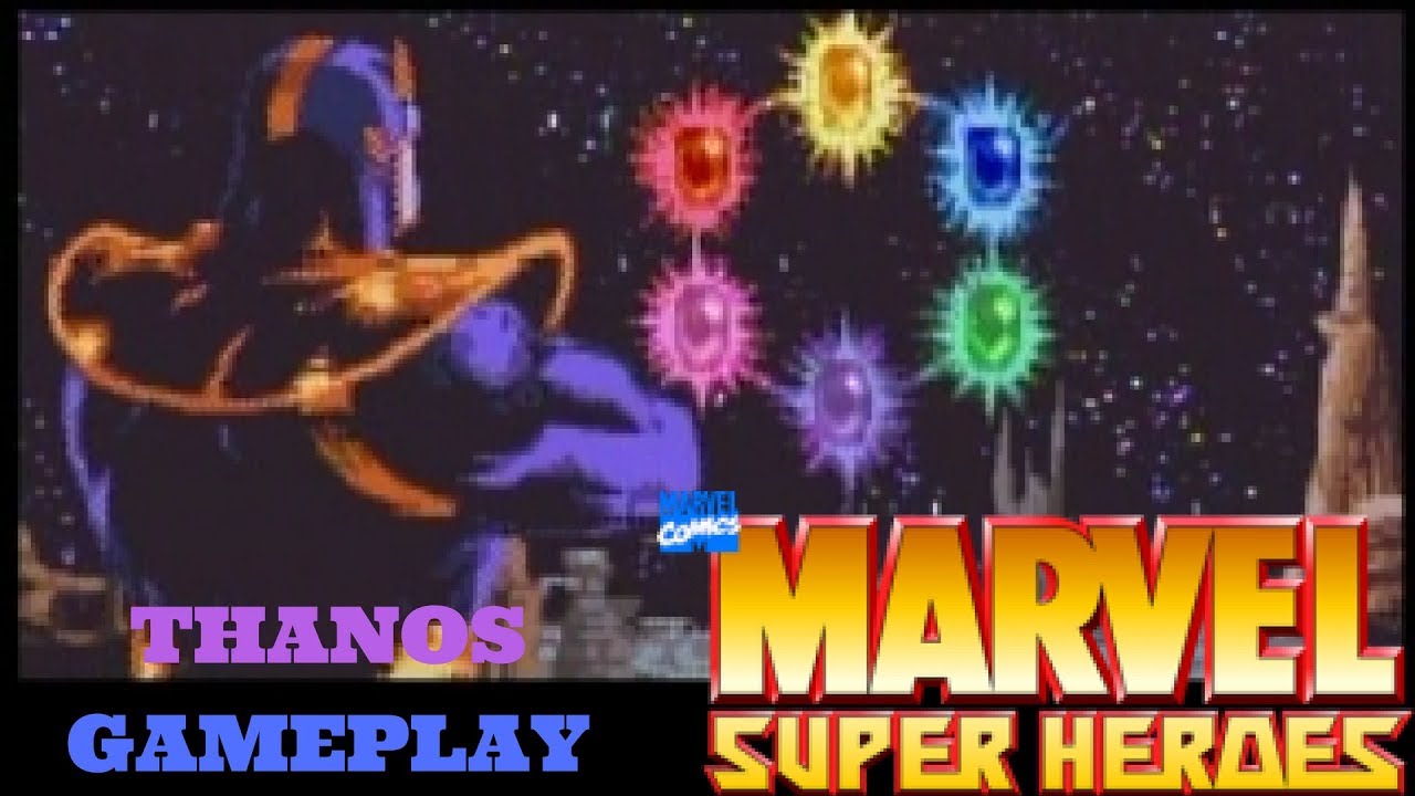 MvC Origins: Marvel Super Heroes - Thanos Gameplay