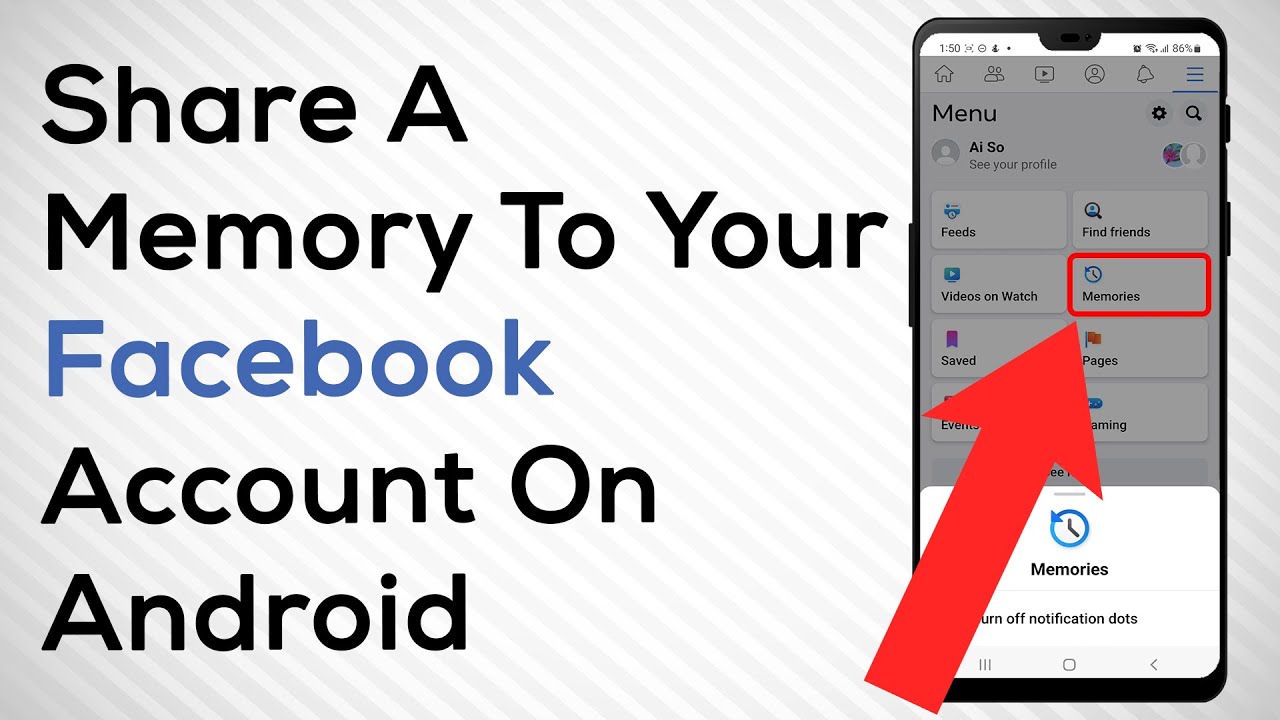 Как поделиться воспоминанием из Facebook на Android