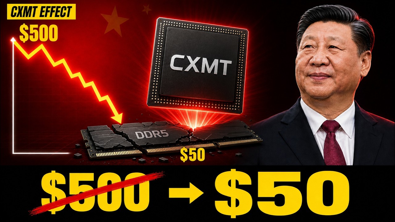 Оперативная память за 500$ теперь стоит 50$?! Китайская CXMT только что ОБРУШИЛА рынок DDR5!
