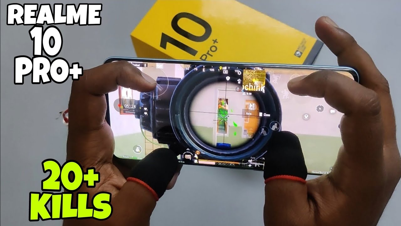 Realme 10 Pro+ 5G BGMI Handcam Test | 4 Finger Full Gyro | Best BGMI Graphics & Settings🔥🔥