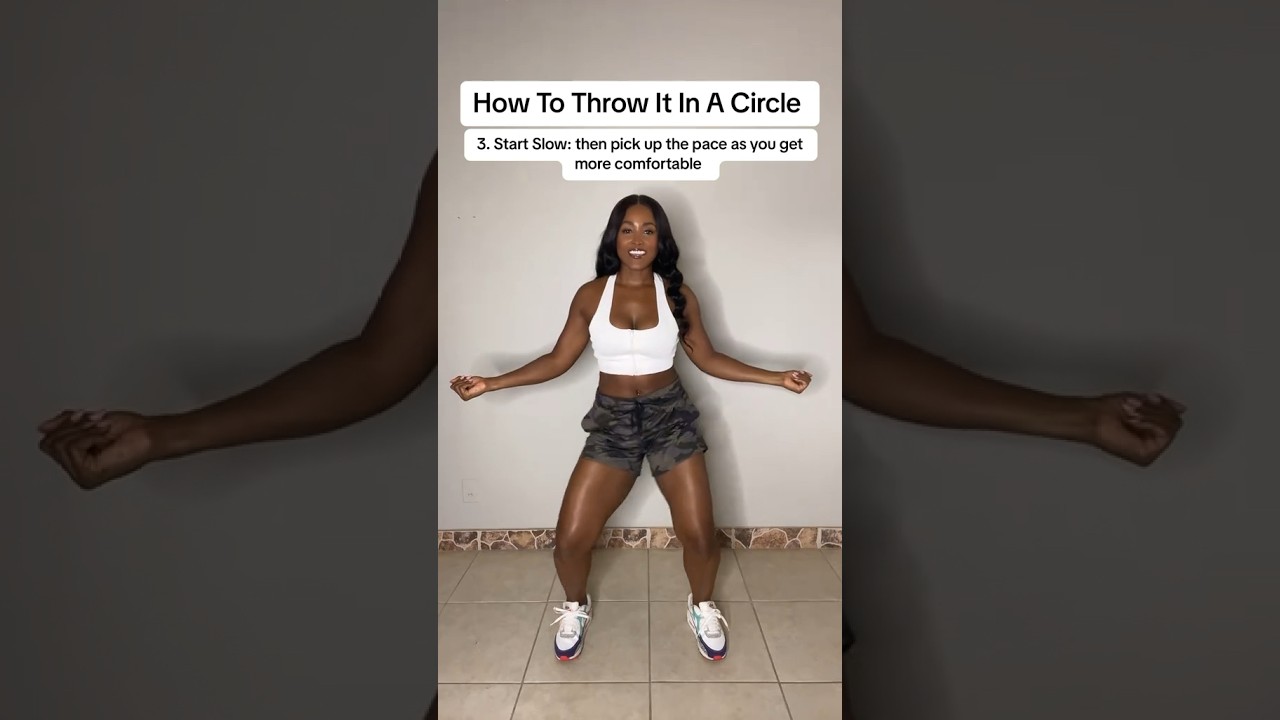Step by step Instructions and tips on how to throw that 🍑 in a circle! #twerk #tutorial #stepbystep