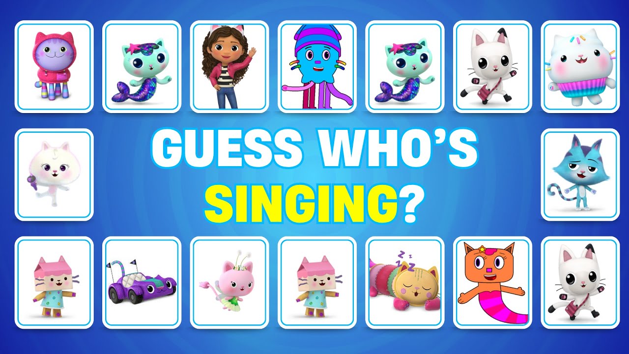 Guess Gabby&rsquo;s Dollhouse Characters by Their Voice | Fun Kids Quiz Challenge 2025
