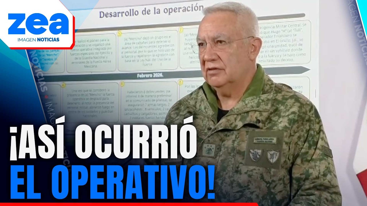 Presentan informe sobre operativo donde fue abatido “El Mencho” | Noticias con Francisco Zea