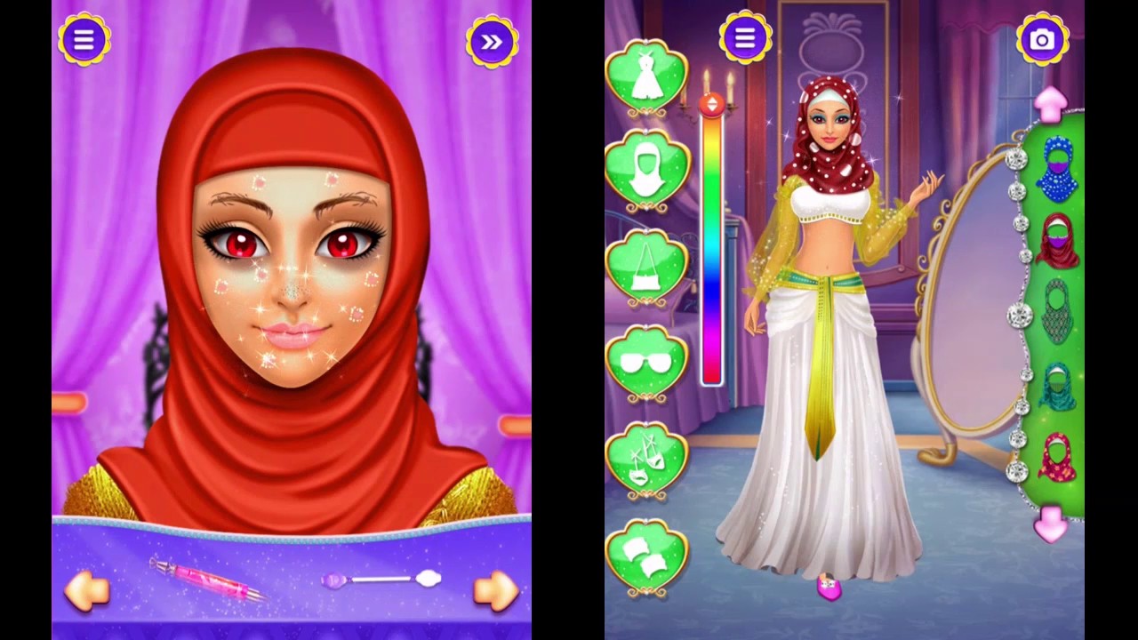Hijab Doll Makeover - HIjab Game, Makeup Game, Gameiva Games