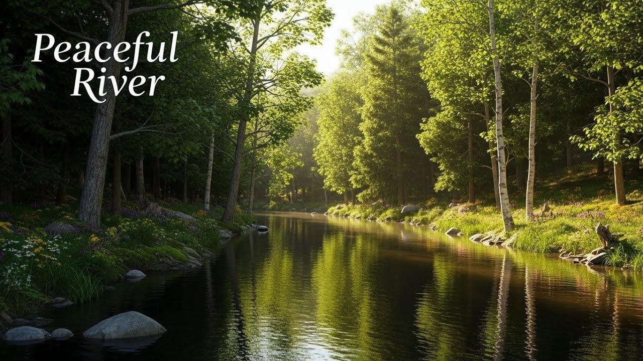River Forest Soundscape 🌿🌊 Peaceful Nature Ambience for Deep Rest #2999