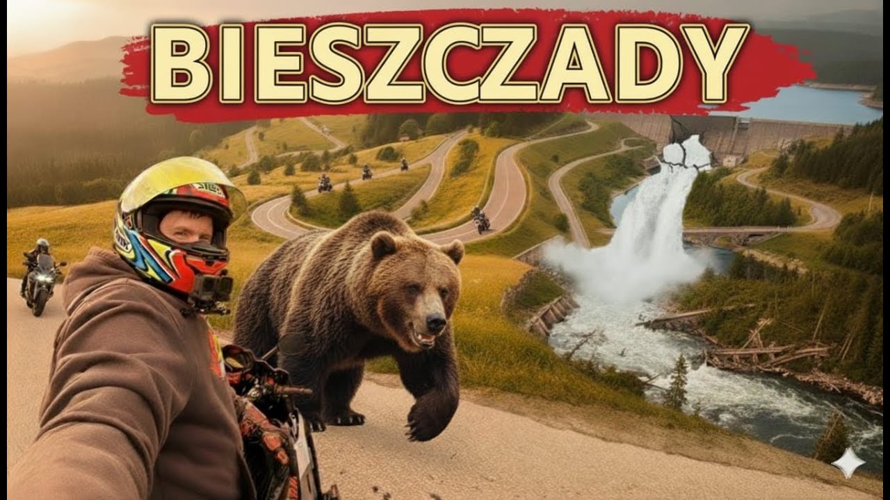 Nie mogłem skręcić na prostej drodze! Ruszamy w Bieszczady! #motorcycle #motovlog #moto #bikelife