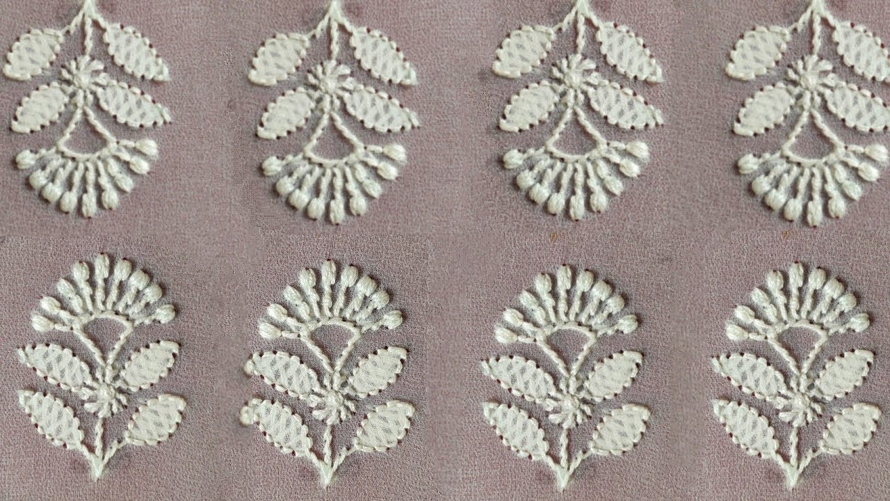 Chikankari Embroidery, Different Types Of Chikankari Stitches By Shab Embroideryish (part-1)