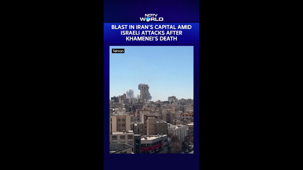 Iran Israel War | Blast In Iran&rsquo;s Capital Amid Israeli Attacks After Khamenei&rsquo;s Death